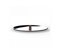 Alessi edo Lid with knob 24 steel brown
