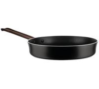 Alessi edo Long-Handled Frying pan, Ø 24, Steel,Brown