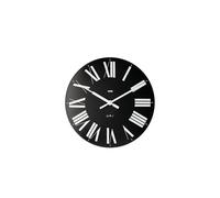 Alessi Firenze Wall Clock, Black