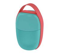 Eine Lunchbox, die nicht wie eine aussieht: Food à porter Lunchbox von Alessi Die Anspielung auf einen Begriff aus dem Mode-Vokabular ist deutlich, denn genau wie Prêt-à-porter ist die Food à porter Lunchbox von Alessi „bereit zum tragen“. In Form und Komfort erinnert die Lunchbox, die von Sakura Adachi entworfen wurde an eine Clutch oder Handtasche. Ob Desserts, Snacks, Obst oder Gemüse in den verschiedenen Fächern der Food à porter können die Lebensmittel sicher und optisch ansprechend verstaut werden. Die Lunchbox lässt sich dann praktischem Tragegriff einfach überallhin mitnehmen - einer Pause im Grünen steht so nichts mehr im Wege. Material und Format Food à porter verfügt über zwei getrennte Fächer. Die Lunchbox besteht aus thermoplastischem Harz und ist in verschiedenen Farben erhältlich. Sie ist 15 cm hoch und hat einen Durchmesser von 11 cm. Hinweis: Dieser Artikel ist ein Einzelstück. Als Einzelstücke verkaufen wir ungebrauchte und neuwertige Artikel, die KEINE Beschädigungen aufweisen. Das können zum Beispiel Auslaufmodelle, Restposten oder Retourenartikel sein. Da die Artikel zudem oft nur in begrenzter Stückzahl vorhanden sind, sind sie für den Zwischenverkauf vorbehalten. Einzelstücke sind wie alle Designerschnäppchen vom Umtausch ausgeschlossen.