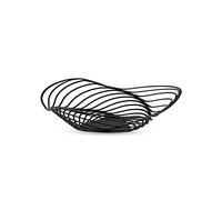Alessi Fruit Bowl Trinity ACO03 B – Steel-colored with Epoxy Resin – Large Black