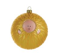 Alessi Gesu Bambino Christmas Bauble, White, 9.00 x 9.00 x 19.50 cm