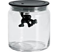 Alessi Gianni Storage Jar Black Small AMDR04 B