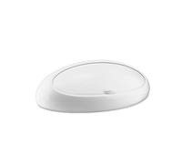Alessi | Gnam ASG22 W - Design Bread Box with Lid in Thermoplastic Resin, White