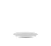 Alessi Itsumo NF07/1 - Designer Dinner Plate, Everyday Use, Minimalist Aesthetic, in White Porcelain, Diameter 27 cm