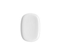 Alessi Itsumo NF07/22 36 - Designer Oval Serving Plate, Everyday Use, Minimalist Aesthetic, in White Porcelain