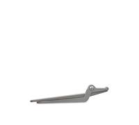 Alessi JHT03 Cocktail Accessories, cast aluminum with PVD coating, One Size, Silver Grey