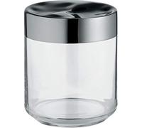 Alessi Julieta LC08 - Design Hermetic Kitchen Jar, Glass Body with Stainless Steel 18/10 Lid, 75 cl