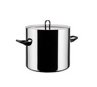 Alessi La Cintura Di Orione 24 cm Stock Pot in 18/10 Stainless Steel, Silver
