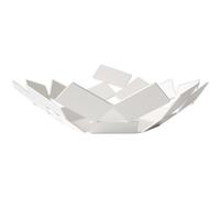 ALESSI La Stanza dello Scirocco Basket, 9-1/4-Inch, White 9-1/4-Inch White