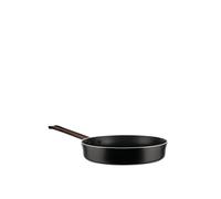 Alessi Long-Handled Frying pan, 20 cm, Nonstick, Steel, Brown