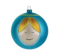 Alessi Madonna Christmas Bauble, Glass, Multi-colour, 8.3 x 8.3 x 8.3 cm