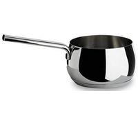 Alessi Mami Saucepan, Stainless Steel, 16 cm (SG105/16), Polished Silver