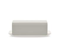 Alessi Mattina butter dish 9.5x21 cm Warm grey-stainless steel