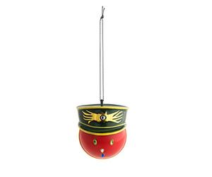 Alessi MJ16 2 Generale Corallo Home Ornament - Porcelain Hand-decorated