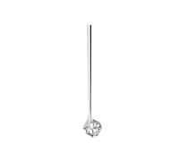 Alessi MMI28 Acacia Honey Dipper in 18/10 Stainless Steel Mirror Polished, Silver