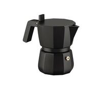 Alessi Moka DC06/3 B - Espresso Maker Design, Handle and PA Control, 3 Cups, Black