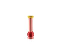 Alessi MP0210 Salt, Pepper and Spice Grinder in Beech-Wood, 100 Values Collection, Pink,red,Yellow