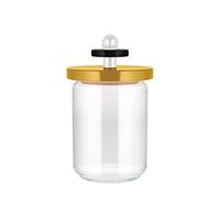 Gut aufbewahrt: ES16/100 Küchendose Alessi Zeitgenössisches Design - ein einfacher Klassiker der Küche - die Aufbewahrungsdose neu interpretiert. Die unverwechselbare bunte Farbensprache sorgt dabei für die richtigen Akzente. Die Küchendosen werden in der Alessi Fabrik in Italien in zum Teil handwerklichem Drechseln gefertigt. Alessi - 100 Jahre Jubiläum Mit der exklusiven Alessi Values Collection ehrt der italienische Hersteller in 12 Monaten und mit 12 Themen die Werte, die dazu beigetragen haben, dass Alessi in diesem Jahr sein 100. Jubiläum feiert. Jeder Monat steht unter einem neuen Thema und für einen der 12 Werte, die Alessi als Unternehmen auszeichnen. Material und Format Die Dose besteht aus Glas mit einem abgedichteten Deckel aus Lindenholz. Sie ist in verschiedenen Varianten erhältlich, 12 cm im Durchmesser und 20,5 cm hoch. Die Dose fasst 100 cl. Hinweis: Dieser Artikel ist ein Einzelstück. Als Einzelstücke verkaufen wir ungebrauchte und neuwertige Artikel, die KEINE Beschädigungen aufweisen. Das können zum Beispiel Auslaufmodelle, Restposten oder Retourenartikel sein. Da die Artikel zudem oft nur in begrenzter Stückzahl vorhanden sind, sind sie für den Zwischenverkauf vorbehalten. Einzelstücke sind wie alle Designerschnäppchen vom Umtausch ausgeschlossen.
