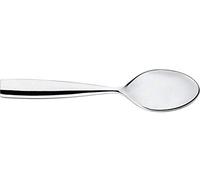 Alessi MW03/8 Dressed coffee spoon in 18/10 stainless steel mirror polished with relief decoration, Set of 6