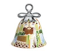 Alessi MW40 3 Christmas Decorated Porcelain, Multi-Colour, 7.2 x 7.2 x 8.5 cm