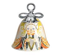 Alessi Christmas Decorated Porcelain, Multi-Colour, 7.2 x 7.2 x 8.5 cm