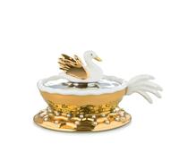Alessi Narciso Mj16 13-Design Home Ornament in Porcelain, Hand-Decorated, Multicolor, One Size
