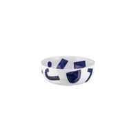 Alessi NF08/54 Small Bowl, Porcelain, White, Blue