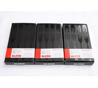 Alessi Nuovo Milano - 4 Piece Pastry Fork Set (New In Box)