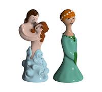 Alessi Paolo/Francesca/Beatrice Statuettes, Multi-Color