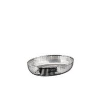 Alessi PCH06/26 - Design Oval Fruit Bowl, 18/10 Stainless Steel, 26 cm