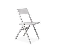 Alessi Piana ASPN9001 - Design Folding Chair in Glass-Reinforced Polypropylene, White