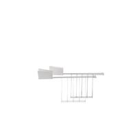 Alessi Pleated accessories for 2-slice toaster Gray