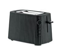 Alessi Plisse 2 Slice Toaster Black