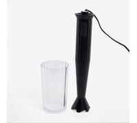 Alessi Plissé MDL10 B/Uk - Hand Blender In Thermoplastic Resin, Black. Measuring Jug In Thermoplastic Resin (Pctg). English Plug. 500W