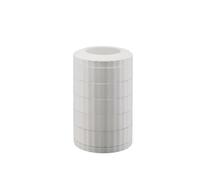 Alessi Plissé MDL19 W, Espresso Coffee Capsule Holder with 5 Rotating Shelves, in Thermoplastic Resin, White