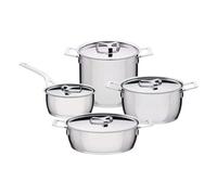 Alessi POTS&PANS 7 PIECE SET, Silver