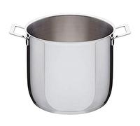 Alessi Pots&Pans Stockpot, Stainless Steel, 24 cm (AJM100/24)