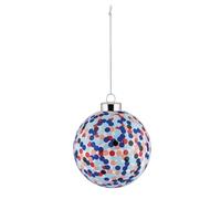 Kleines Kunstwerk: Proust Kugel AM43 3 Weihnachtskugel von Alessi Die Proust Kugel AM43 3 Weihnachtskugel ist ein einzigartiges Designstück, das von dem italienischen Designer Alessandro Mendini im Jahr 2023 entworfen wurde. Diese Weihnachtskugel ist ein wahres Kunstwerk, das eine einzigartige Kombination aus modernem Design und traditioneller Weihnachtsdekoration bietet. Die Kugel ist aus hochwertigem Glas gefertigt und mit einem schönen, farbenfrohen Muster verziert. Dieses Designstück ist ein wunderbares Geschenk für jeden, der ein einzigartiges und stilvolles Weihnachtsgeschenk sucht. Hinweis: Dieser Artikel ist ein Einzelstück. Als Einzelstücke verkaufen wir ungebrauchte und neuwertige Artikel, die KEINE Beschädigungen aufweisen. Das können zum Beispiel Auslaufmodelle, Restposten oder Retourenartikel sein. Da die Artikel zudem oft nur in begrenzter Stückzahl vorhanden sind, sind sie für den Zwischenverkauf vorbehalten. Einzelstücke sind wie alle Designerschnäppchen vom Umtausch ausgeschlossen.
