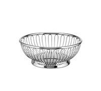 Alessi 826/15 Round Wire Design Basket Stainless Steel 18/10, Mirror Polished, Silver