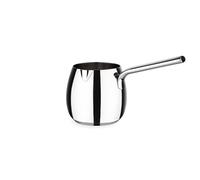 Alessi SG302 Mami Milk Pan by Stefano Giovannoni, Polished Silver