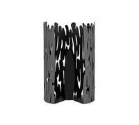 Alessi Stainless Steel Kitchen Roll Holder with Epoxy Resin, Black, BM04 B - 15.5 x 15.5 x 24 cm