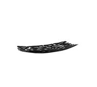 Alessi Steel "Bark" Centrepiece Coloured with Epoxy Resin, Black