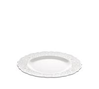 Alessi textured round plate (set of four) - White One Size