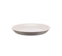 Alessi Tonale Flat Plate, Light Grey, Set of 4 Pieces