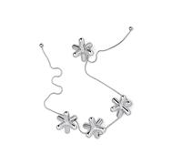 Alessi Topfuntersatz Tripod mit verstellbaren Teilen aus verchromtem Zamak von Gabriele Chiave.