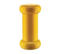 Alessi Totem Domestici ES19 1 - Design Salt, Pepper and Spice Mill in Beech, Yellow, Black and White Wood