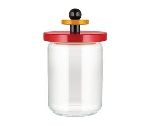 Alessi Twergi storage jar 1 L Red