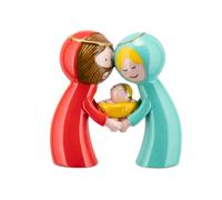 Alessi Two Figurines, porcelain, Multicolor, One Size
