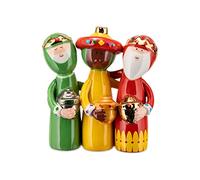 AGJ01 4 Uno, Due, Tre Re Magi porcelain figure Kings Alessi